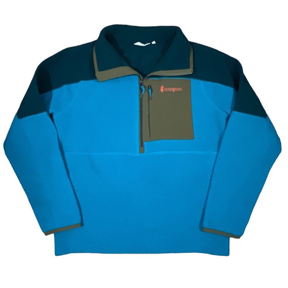 Cotopaxi Otero Fleece Full-Zip Hooded Jacket SMALL Blue